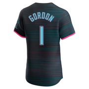 Black Elite Nick Gordon Men's Miami Marlins 2025 City Connect Jersey