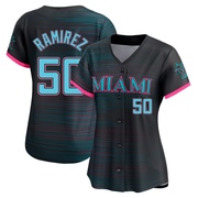 Black Limited Agustin Ramirez Women's Miami Marlins 2025 City Connect Jersey