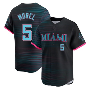Black Limited Christopher Morel Men's Miami Marlins 2025 City Connect Jersey