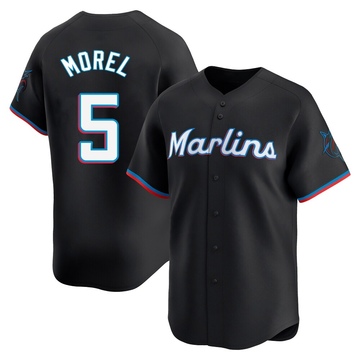 Black Limited Christopher Morel Men's Miami Marlins Alternate Jersey