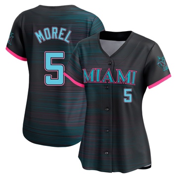 Black Limited Christopher Morel Women's Miami Marlins 2025 City Connect Jersey
