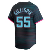 Black Limited Connor Gillispie Youth Miami Marlins 2025 City Connect Jersey