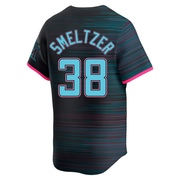 Black Limited Devin Smeltzer Youth Miami Marlins 2025 City Connect Jersey