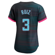 Black Limited Esteury Ruiz Women's Miami Marlins 2025 City Connect Jersey