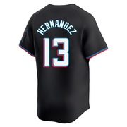 Black Limited Heriberto Hernandez Youth Miami Marlins Alternate Jersey