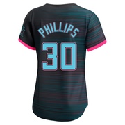 Black Limited Tyler Phillips Women's Miami Marlins 2025 City Connect Jersey
