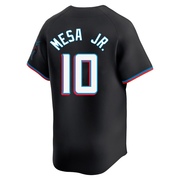 Black Limited Victor Mesa Jr. Men's Miami Marlins Alternate Jersey