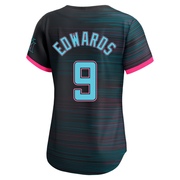 Black Limited Xavier Edwards Women's Miami Marlins 2025 City Connect Jersey