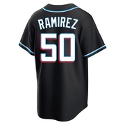 Black Replica Agustin Ramirez Youth Miami Marlins Fashion Out Jersey