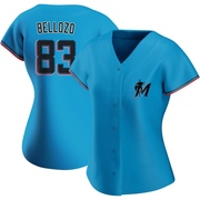 Blue Authentic Valente Bellozo Women's Miami Marlins Alternate Jersey