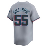 Gray Limited Connor Gillispie Men's Miami Marlins Road Jersey