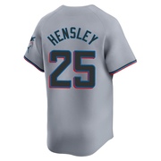 Gray Limited David Hensley Youth Miami Marlins Road Jersey