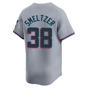 Gray Limited Devin Smeltzer Youth Miami Marlins Road Jersey