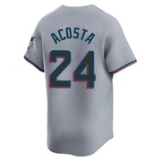 Gray Limited Maximo Acosta Men's Miami Marlins Road Jersey