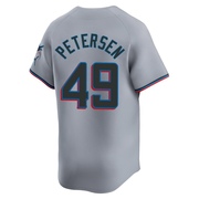Gray Limited Michael Petersen Youth Miami Marlins Road Jersey