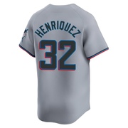 Gray Limited Ronny Henriquez Youth Miami Marlins Road Jersey