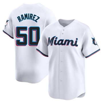 White Limited Agustin Ramirez Men's Miami Marlins Home Jersey