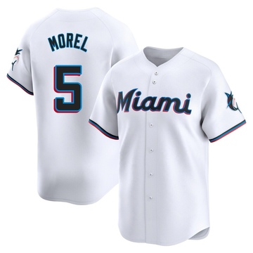 White Limited Christopher Morel Men's Miami Marlins Home Jersey