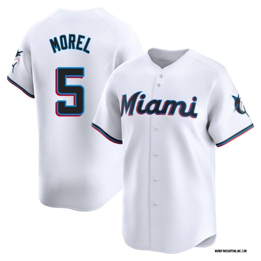 White Limited Christopher Morel Men's Miami Marlins Home Jersey